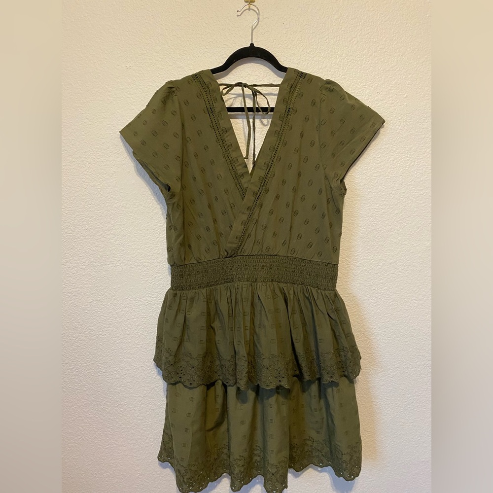American Eagle Green Mini Dress